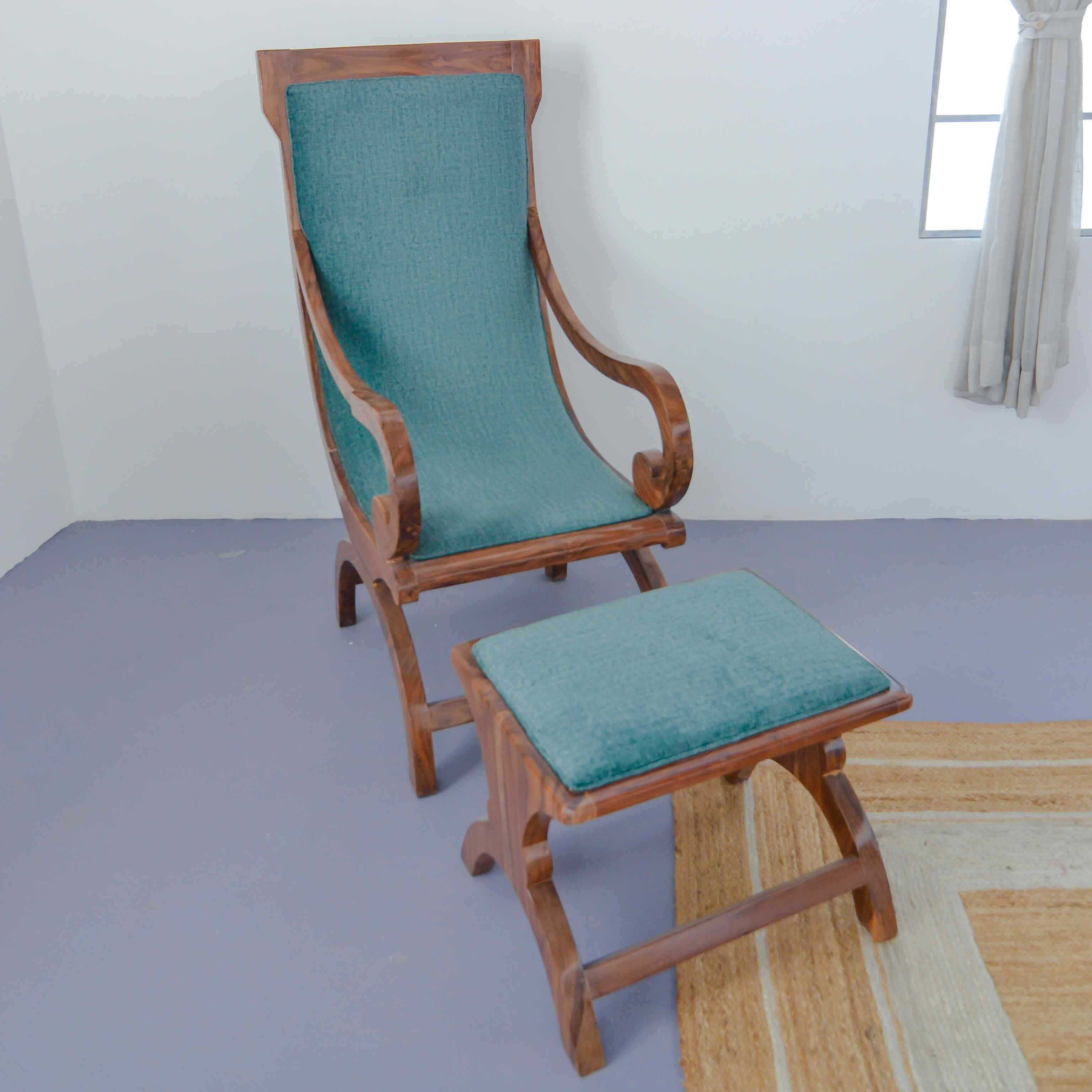 Nuri Reading Chair and Ottoman